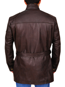 Chaqueta de Cuero PU Acolchada para Hombre de Al Nolan Enterprises, Cuello Alto, Forro de Algodón Transpirable y Ecológico, Ropa de Invierno - Product Image 5