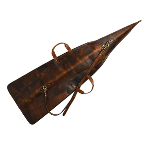 Bolsa de Cuero para Armas Fabricada Profesionalmente, Personalizada OEM, de Cuero Genuino, Impermeable y Resistente al Viento, Funda de Cuero para Armas - Product Image 6