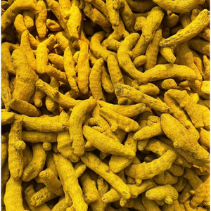 Suministro de Ingredientes: Dedos de Cúrcuma Salem con Alto Contenido de Curcumina, Raíz de Cúrcuma Entera Natural, Proveedor Premium de Exportación - Product Image 1