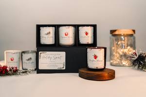 AIKUN Premium Scented <b>Candle</b> with Wolfberry & Tarocco Blood Orange Glass Jar Natural Wax <b>Candle</b> for OEM Buyers - Product Image 4