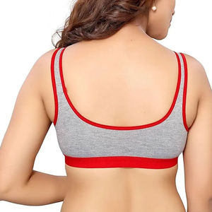 Soutien-gorge de sport personnalisé pour femme, léger, respirant, à maintien élevé, en Spandex/Nylon, pour le fitness et le yoga, avec soutien frontal solide, OEM - Product Image 2