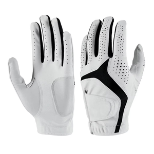 Gants de golf de sécurité en cuir blanc NAMSU INDUSTRIES, à doigts complets, respirants, thermiques, imperméables, protection UV, design uni pour quatre saisons - Product Image 1