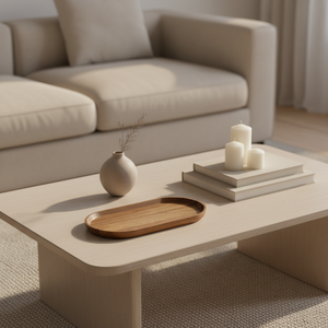 Bandeja de Madera Personalizada de Bambú y Acacia para Servir Postres, Galletas, Pan, Té, Pasteles y Alimentos - Product Image 6