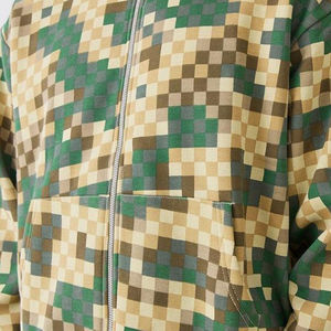 Men's <b>Camouflage</b> Hooded <b>Tracksuit</b> Set Full Sleeve Zipper Closure Casual Wear Autumn Style Breathable Polyester Material - Product Image 2