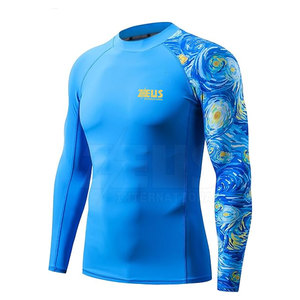 Camiseta de manga larga para hombre, diseño personalizado, nueva, para adultos, hecha con spandex/poliéster, para venta al por mayor. - Product Image 2