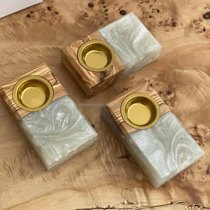 Quemador de Incienso de Madera de Sándalo Indio Ecológico Hecho a Mano, Diseño de Madera Natural para Rituales Religiosos, Fragancia para el Hogar, Ramadán - Product Image 2