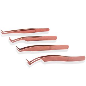 Pince à cils en acier inoxydable de conception professionnelle unique de haute qualité - Product Image 3