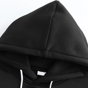 Sudadera con Capucha para Hombre, Diseño Color Block, Corte Ajustado, Estilo Casual, Tejido de Punto, Largo Regular, para Otoño - Product Image 3