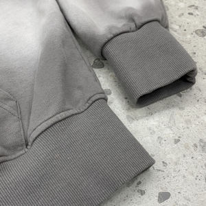 Sweat-shirts à capuche double avec fermeture éclair, broderie chenille personnalisée, logo et design, streetwear, effet délavé, unisexe - Product Image 5