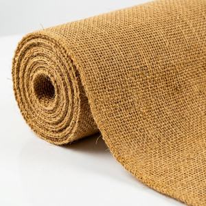 Vente chaude Rouleau de toile de jute en hessian Rouleau de toile de jute utilisée pour l'emballage, la décoration, l'agriculture, le bitume et les applications industrielles - Product Image 1