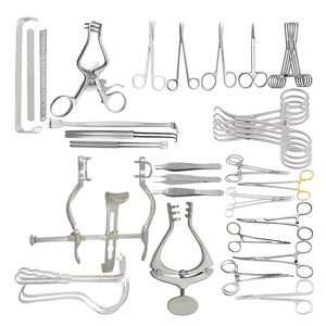 Juego de Instrumentos Quirúrgicos para Laparotomía Manual, 197 Piezas, Acero Inoxidable de Grado Médico, Certificado CE - Product Image 3