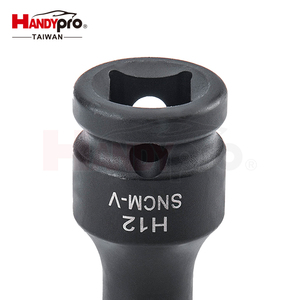 HANDYPRO Hex Impact Socket Set 1/2 Inch Drive Black High Carbon Steel 13pcs Automotive <b>Tool</b> for <b>Vehicle</b> Repair - Product Image 6