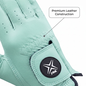 Gants de golf en cuir, respirants et flexibles, avec sangle de poignet réglable, pour les sports de plein air, équipement d'entraînement de golf - Product Image 5
