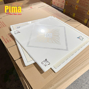 Placa de Techo de PVC Impermeable de Grado Comercial, Resistente al Fuego y a la Grasa, de 24x24, para Instalar o Suspendir, para Sala de Estar, Inspección Sanitaria - Product Image 5
