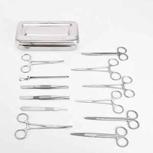 Suture Practice Kit Complete Suturing Kit Including Manual Reusable Dental Preventive Instruments With Custom Logo And Colour - Product Image 3