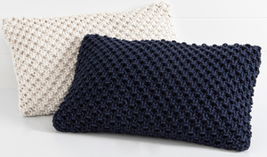 Housse de coussin en macramé à tricoter faite à la main en coton carré housse de canapé décorative pour la maison tissée à la main caractère zippé 45x45 vente en gros - Product Image 5