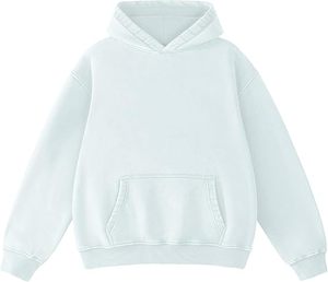 เสื้อฮู้ดดี้วินเทจทรงโอเวอร์ไซส์ สไตล์สตรีทแวร์ ล้างสีแบบแอซิดวอช  แบบยูนิเซ็กซ์  รับออกแบบลายเองได้ - Product Image 1