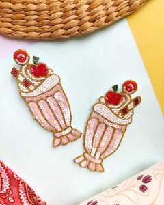 Pendientes de cerámica con múltiples cuentas, personalizados y de lujo, proveedor de joyería de moda al por mayor a precio de mayoreo. - Product Image 2