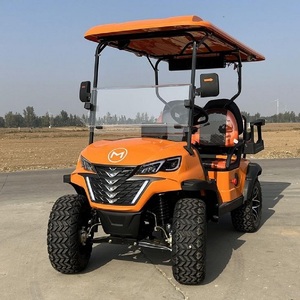 รถกอล์ฟไฟฟ้า Club Car สำหรับใช้งานในเมือง ได้รับการรับรองมาตรฐาน CE แบตเตอรี่ 48V ระยะทางวิ่ง 90 กม. ความเร็ว 30-50 กม./ชม. รองรับ 3-4 ที่นั่ง แข็งแรงทนทาน - Product Image 1