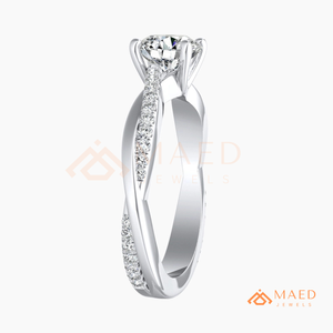 925 Sterling Silver Marquise Cut Engagement <b>Ring</b> Women Pave Band American Diamond <b>CZ</b> Wedding <b>Ring</b> Elegant Fine Jewelry - Product Image 6