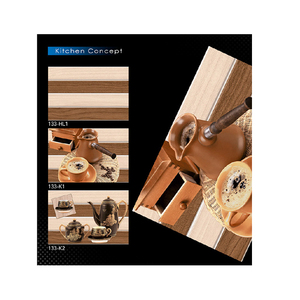 Factory Supply Customized 250mm X 375mm Wood Look Digital Ceramic Wall Tiles for Kitchen Perfect Finish Leading Supplier - Product Image 2