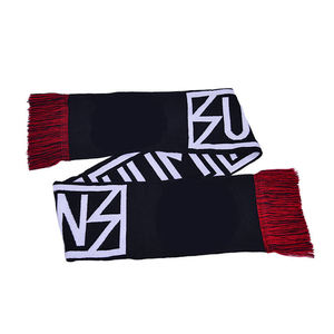 Bufanda de Fútbol Personalizada de Poliéster Tejido, Bufanda con Borlas para Aficionados de Equipos de Rugby y Fútbol, Bufanda Acrílica para Clubes de Fans - Product Image 5