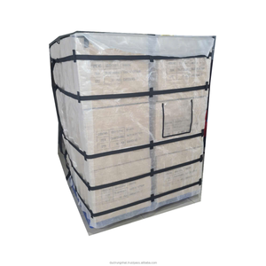 Bolsa no tejida de PE PP transparente grande personalizada, cubierta antipolvo de palé portátil y reutilizable para embalaje industrial - Product Image 1