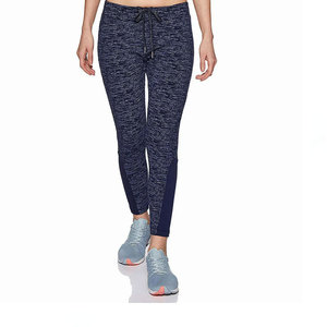 Women's High Waist Solid <b>Pink</b> Yoga <b>Leggings</b> Full Length Seamless Four-Way Stretch Reflective Elastic Waist Pants Pockets Cotton - Product Image 3