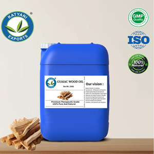 Huile essentielle de bois de guaiac de qualité supérieure Katyani Exports 100% pure naturelle distillée à la vapeur, qualité cosmétique, huile d'aromathérapie - Vente en gros - Product Image 4