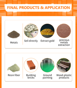 Système de recyclage de cartes de circuits imprimés Henan Doing avec un taux de séparation de <span class=keywords><strong>99</strong></span> % / Machine de recyclage des déchets électroniques / Usine de recyclage des métaux - Product Image 6