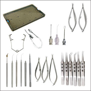 Juego de Instrumentos Oftalmológicos para Cirugía Ocular, Herramientas Microquirúrgicas de Acero Inoxidable para Cataratas, de Fábrica - Product Image 6