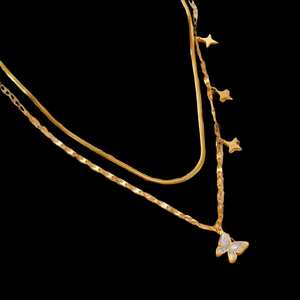 Collier moderne en moissanite pour femme avec pierre taille brillant, idéal pour les fiançailles, les mariages et les soirées - Product Image 2