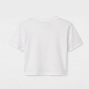 Nouveau T-shirt court pour femme à manches courtes et col rond, coupe décontractée et confortable, vêtement élégant pour le quotidien - Product Image 6