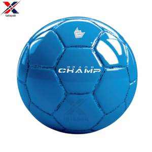 Ballon de football professionnel d'entraînement en cuir PU écologique haute durabilité, design personnalisé, taille officielle 5, fabrication en usine - Product Image 4
