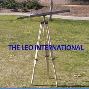 Vente en gros de jumelles bon marché télescope contemporain en métal aluminium poli brillant avec support pour le camping en plein air aventures - Product Image 6