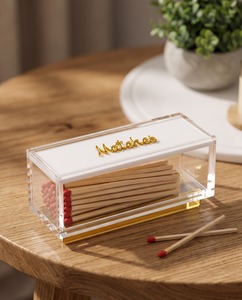 Precio de Fábrica para Acrílico Transparente Contemporáneo para Caja de Cigarrillos, Fusionando Elegancia Moderna con Tradiciones Atemporales de Hanukkah - Product Image 5