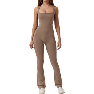 Conjunto de Yoga Deportivo para Mujer, de Alta Calidad, Transpirable, con Cintura Elástica Cruzada - Product Image 3