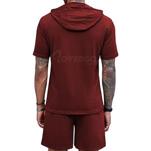 Custom Color Unique Design Super Quality <b>Men</b> <b>Hoodie</b> <b>Shorts</b> <b>Set</b> Breathable Lightweight <b>Hoodie</b> <b>Shorts</b> <b>Set</b> For <b>Men</b> In Adult Size - Product Image 2