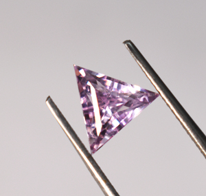 Zafiro Corindón Rosa Claro de Laboratorio, 10 mm, Corte Trillón, Facetado, Calidad AAA, Piedras Preciosas Sueltas para Joyería de Lujo, Piedras de Nacimiento de Septiembre - Product Image 4