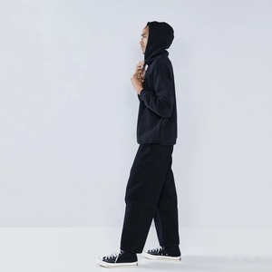 Sudadera con Capucha Extra Grande para Hombre, de Forro Polar, Color Sólido, Estilo Casual Urbano, con Bolsillo, Transpirable, de Algodón Tejido - Product Image 4