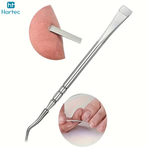 3 Pcs Stainless Steel Manicure Set, Featuring a Double-Head Cuticle Pusher And Storage Box Professional Nail Cuticle Pusher <b>Tool</b> - Product Image 6