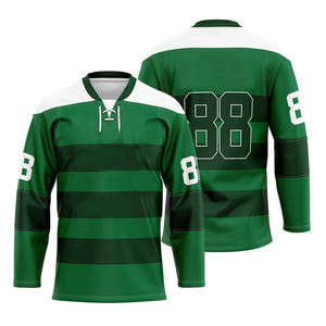 Últimos Modelos de Camisetas de Hockey sobre Hielo, Camiseta de Hockey de Equipo, Estilo Nuevo, Camiseta de Hockey con Paneles Cosidos - Product Image 2