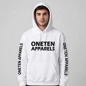 เสื้อยืดคอกลมแขนสั้นทรงปกติ ผ้าฝ้าย 100% สำหรับผู้ชาย ONETEN APPARELS รุ่น MN-TS-SS26-002-C ผ้าถักระบายอากาศได้ดี 320 - Product Image 5