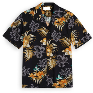 เสื้อเชิ้ตฤดูร้อนสำหรับผู้ชาย แขนสั้น สไตล์ฮาวาย สำหรับชายหาด ลำลอง รับสกรีนโลโก้ เสื้อฮาวาย - Product Image 4