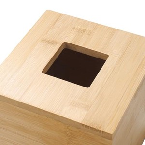 กล่องกระดาษทิชชูทำจากไม้ไผ่แผ่นไม้ออกแบบได้ตามที่ต้องการ - Product Image 3
