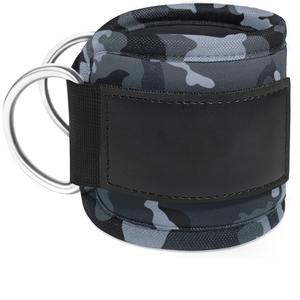 Correas de Tobillo con Anillo en D de Alta Calidad, Cierre a Presión, Protección Integral, Profesionales, Unisex, Acolchadas con Cuero Suave, para Deportes con Pesas - Product Image 4