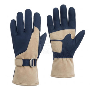 Professional Grade Winter <b>Driver</b> <b>Gloves</b> with Non-Slip Grip Flame Retardant Nomex Fabric for Motorsport Enthusiasts - Product Image 4