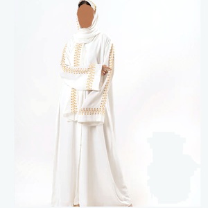 Wholesale Modest Style Muslim Dress Abaya <b>Kaftan</b> for Women for Eid Prayer Ramadan Female Abaya Islamic Clothing Made in Pakistan - Product Image 1