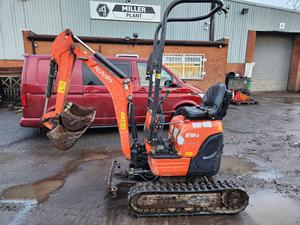 Miniexcavadora Kubota U10 al por Mayor, Excavadora Hidráulica Compacta, Miniexcavadora de Orugas Pequeña para Construcción, Uso Agrícola y de Jardinería, Económica - Product Image 6
