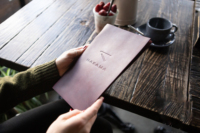 Élégant, luxueux, écologique, en cuir véritable, robuste, durable, pliable, anti-odeur, personnalisable, grande capacité